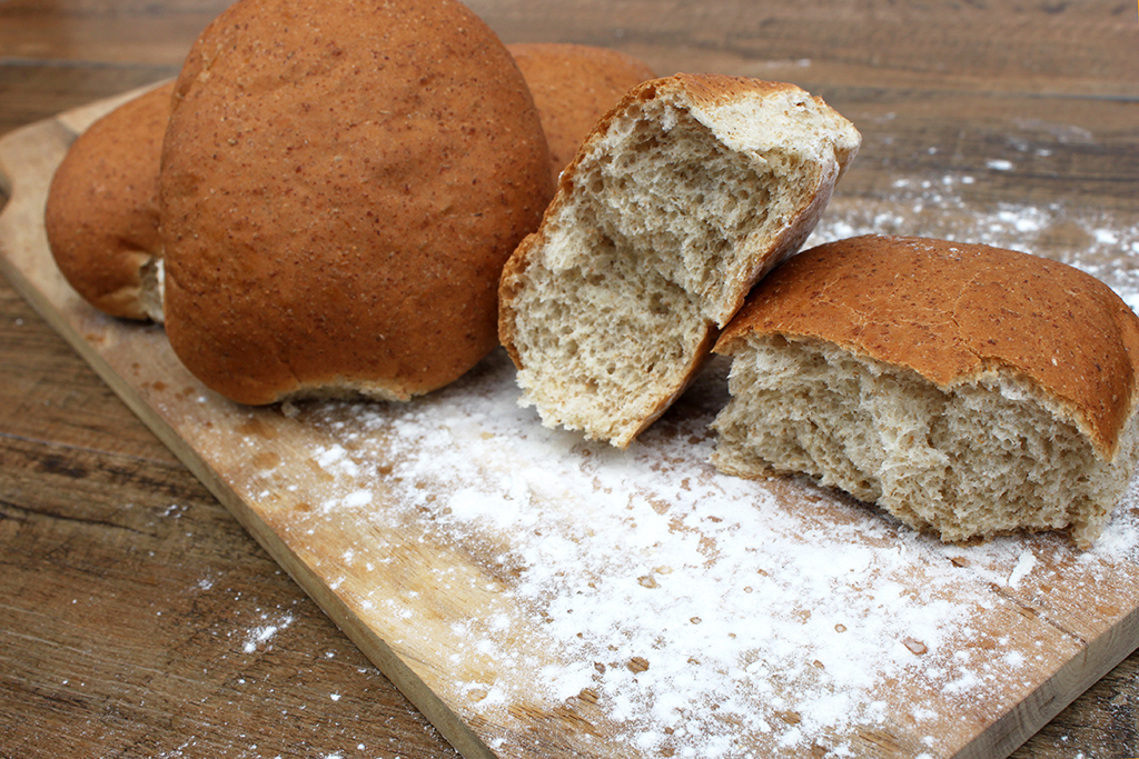 Soft Wholemeal Rolls 4